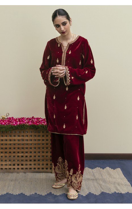 Burgundy Outfit